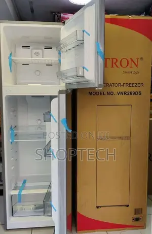 *Vitron 269litres Fridge No Frost Double Door Refrigerator