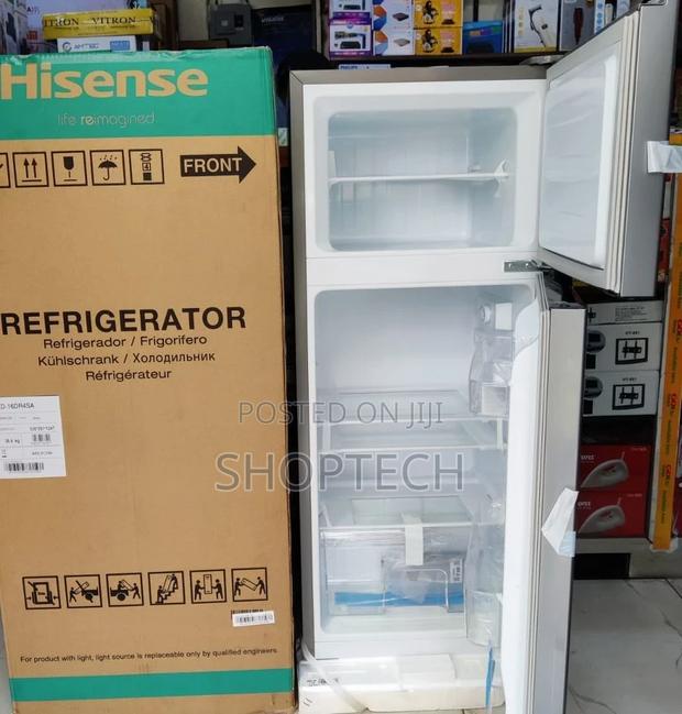 *Hisense Fridge 121litres Double Door Refrigerator