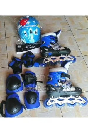 Skates Complete Set!Kids Skates Sizes 34-42/Pink,Blue,Red