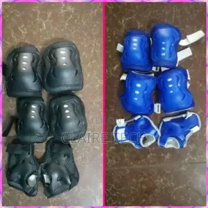 Skates Guard!Elbow Plus Knee Guard for Kids(Blue and Black)