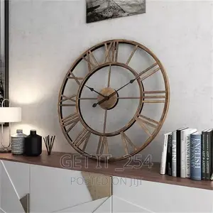 Antique Wall Clock*
Material - Metallic
Size :40cm

