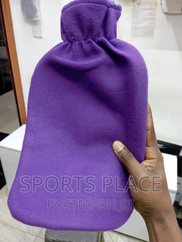Purple Hot Water Bottles With Cover - main view