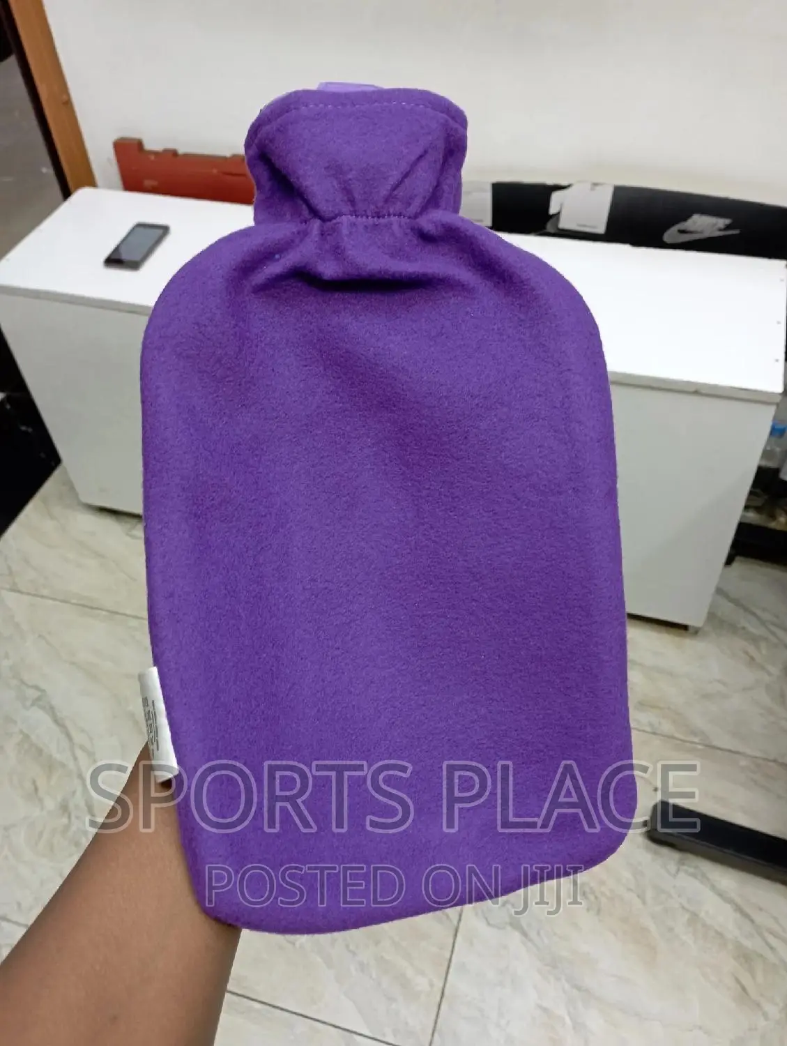 Purple Hot Water Bottles With Cover