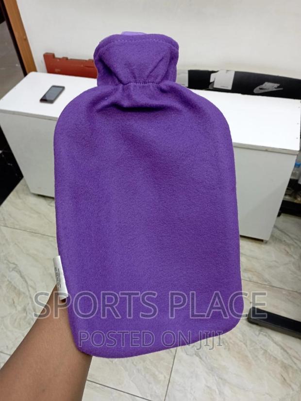 Purple Hot Water Bottles With Cover - thumbnail 2