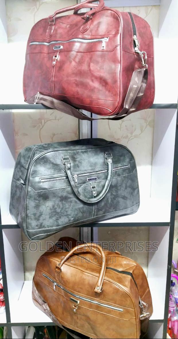 Leather Travel / Duffle Bag - main view