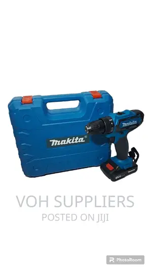 Cordless Drill With Two 26V Lithium Batteries .