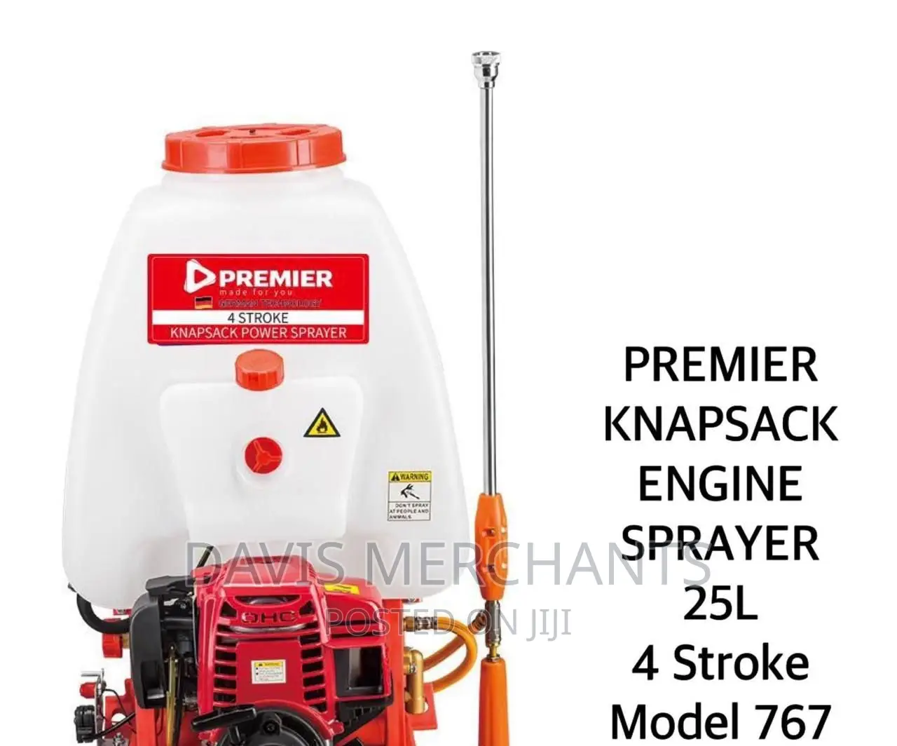 Knapsack Engine Sprayer 25l 4 Stroke