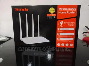 TENDA F6 300mbps Wifi Router-4 Antennas