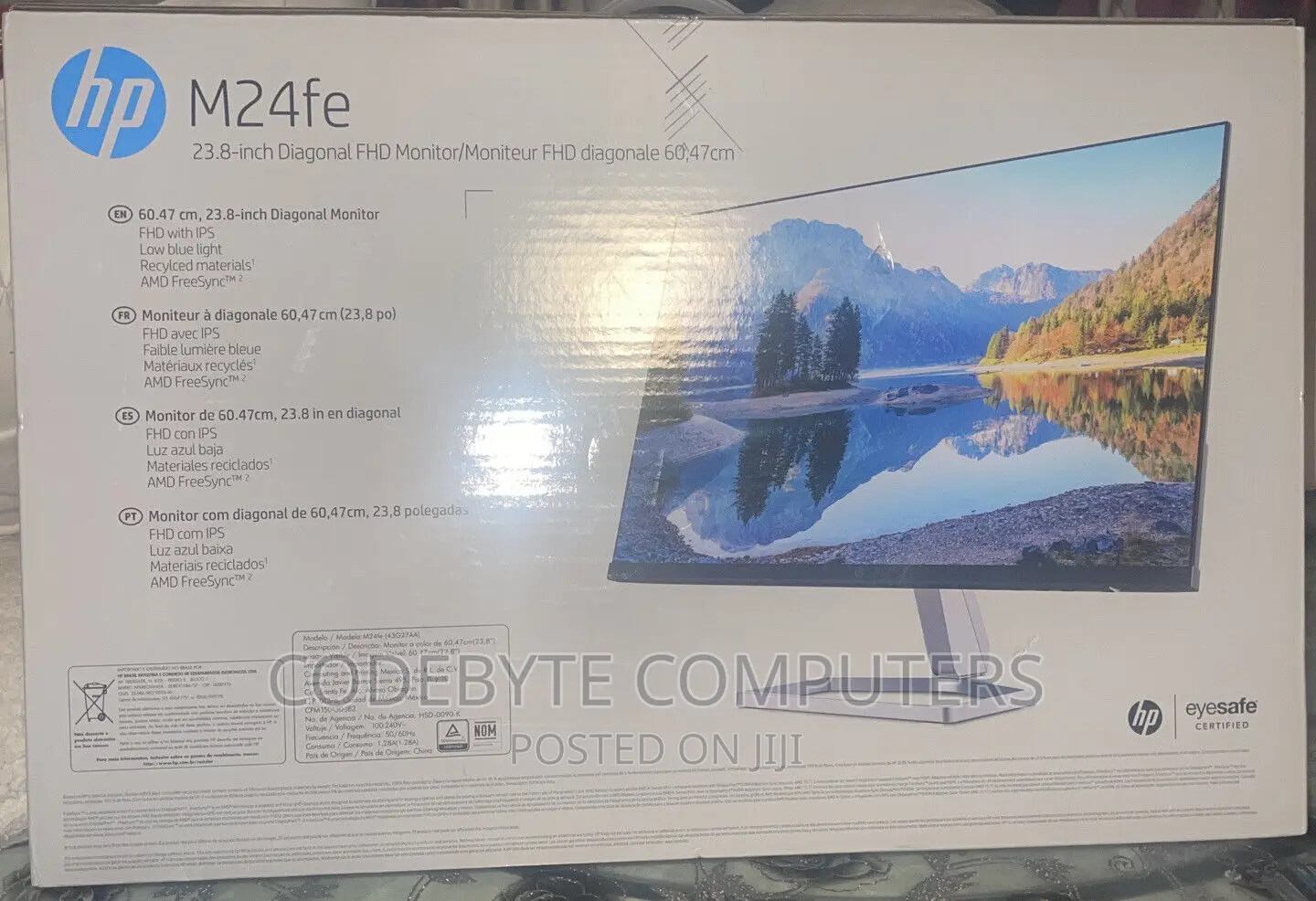 HP M24fe 23.8" Full HD IPS Computer Monitor !!HP M24fe