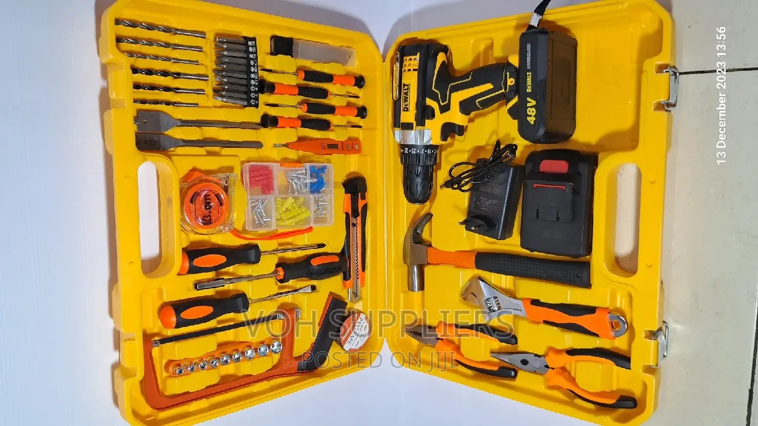Dewalt Toolset 48v Lithium Cordless Battery