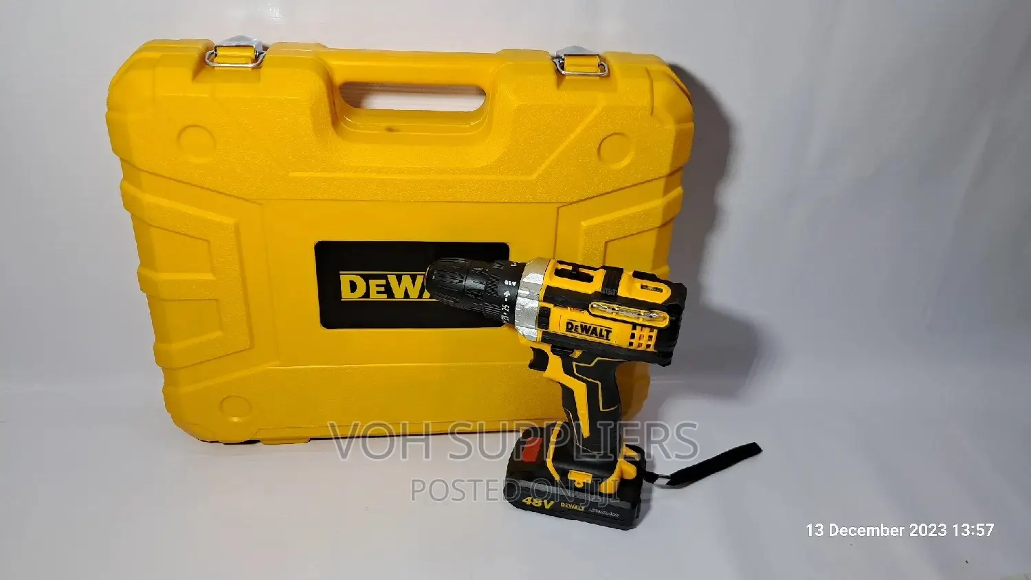Dewalt Toolset 48v Lithium Cordless Battery