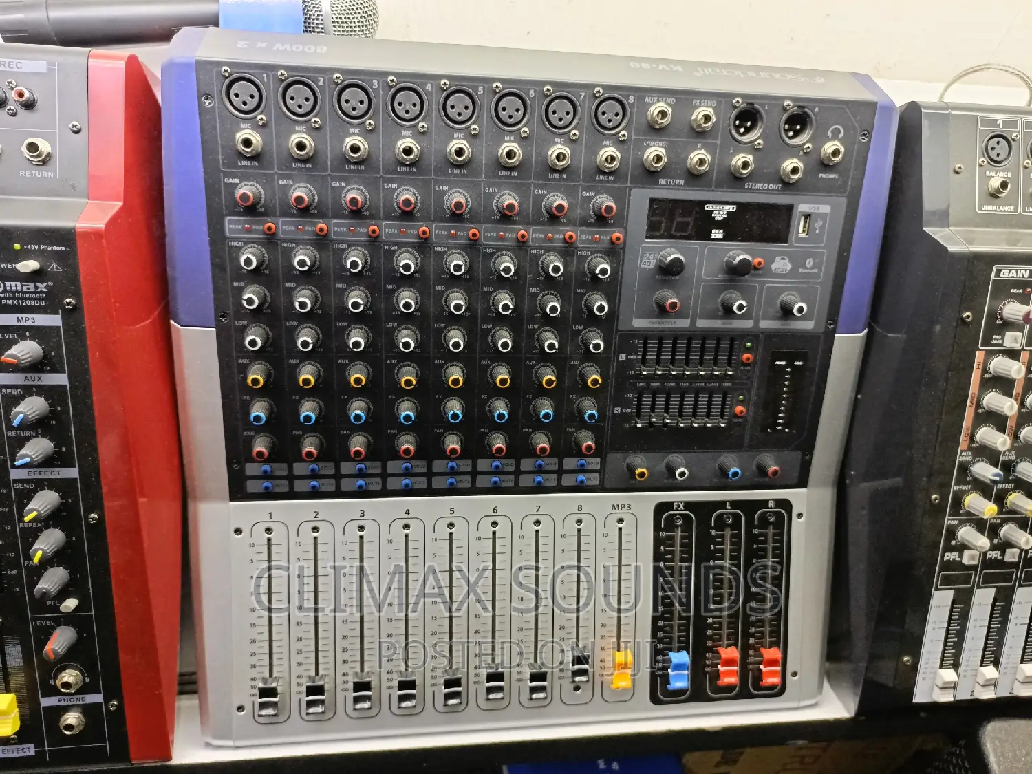 Kv 80 Powered Mixers