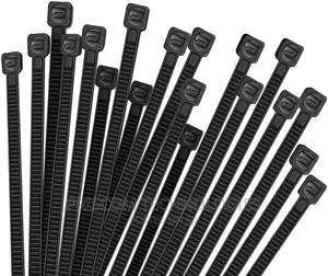 Black Cable Ties Assorted Sizes 100pcs, Cable Ties