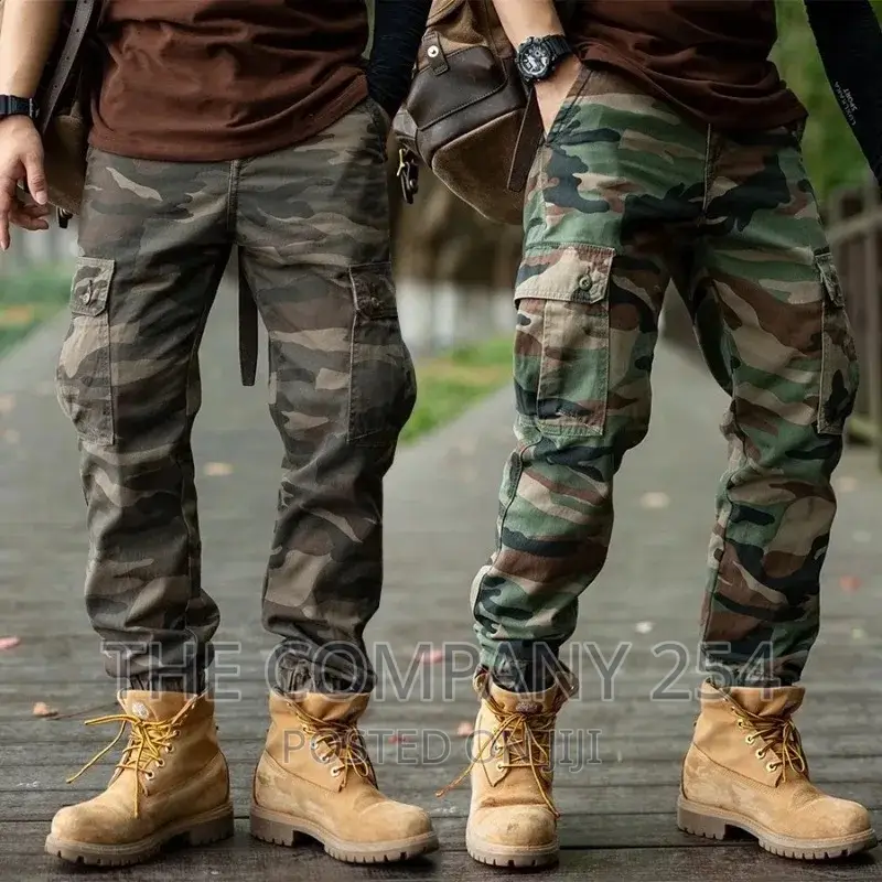 100% Cotton Camouflage Quality Military Combat Trousers