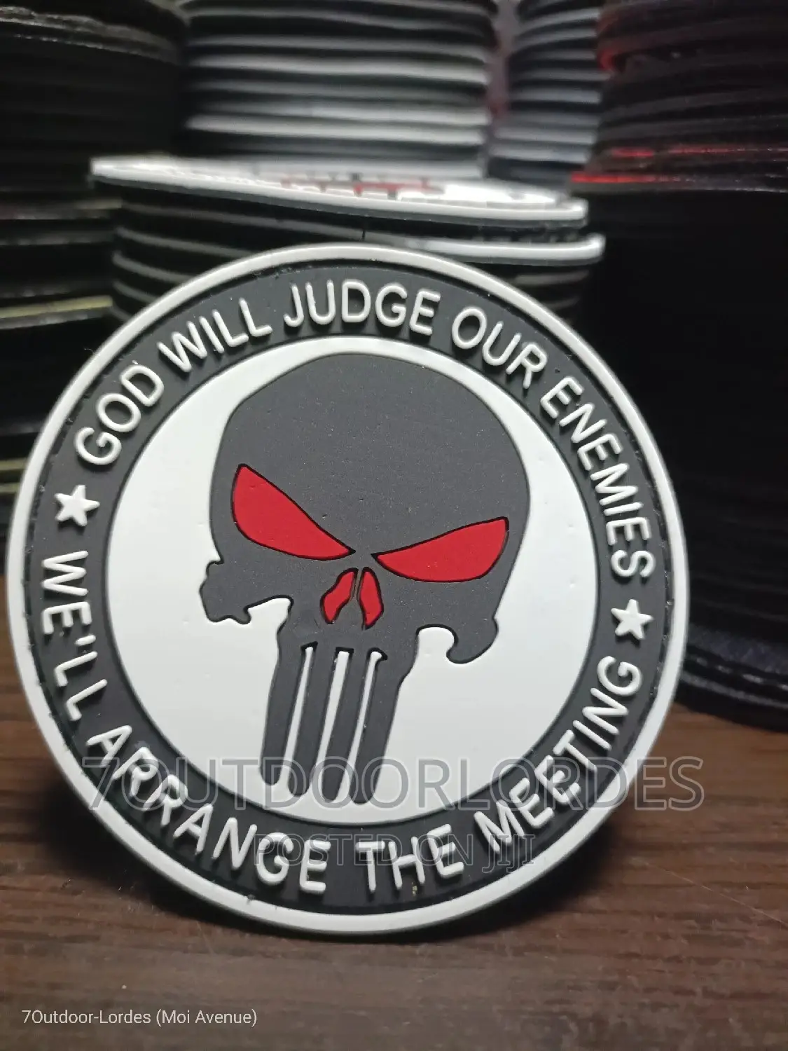 Punisher Rubber Patches
