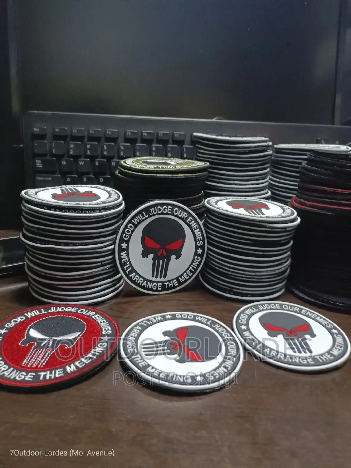 Punisher Rubber Patches