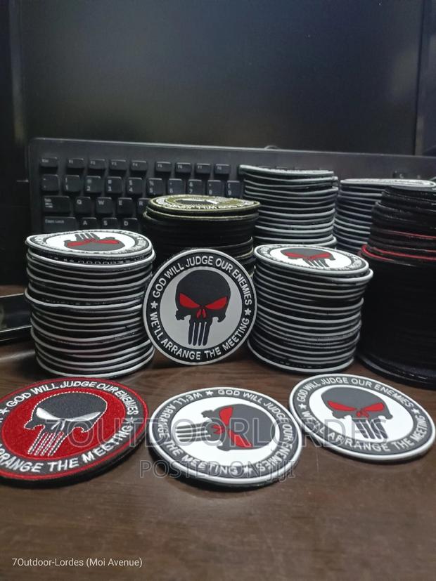 Punisher Rubber Patches - main view