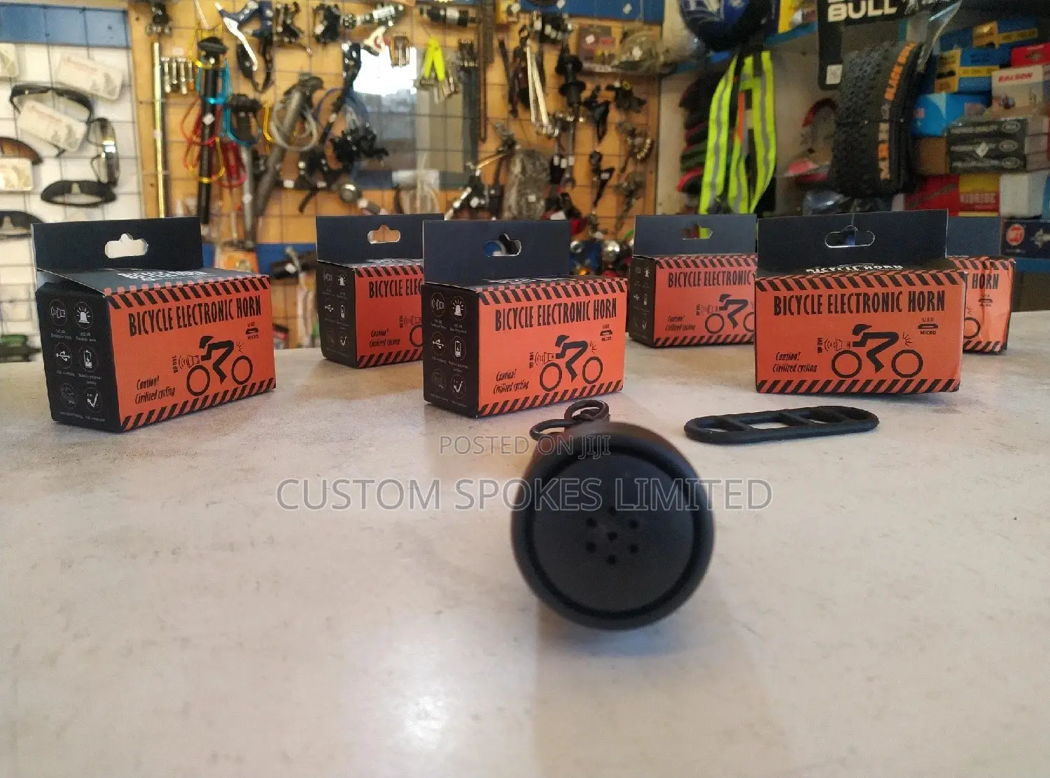 Electric Rechargeable Bike Horn 140 Decibels