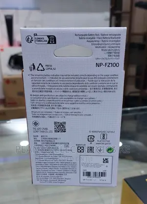 Sony NP-FZ100 Rechargeable Lithium-Ion Battery (2280mah)