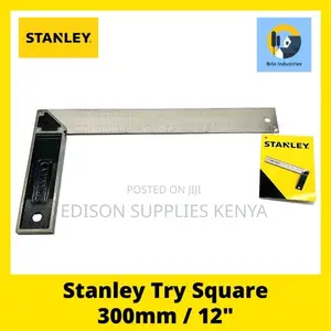 Stanley Try Square Inch Angle Engineering Squares Different Sizes