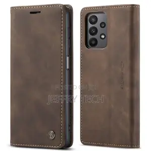 Samsung Galaxy A23 Caseme Flip Leather Phone Case - Coffee