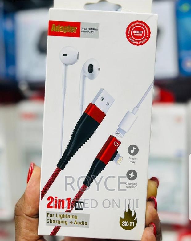 2 in 1 Adapter for Lightning Charging + Audio - main view