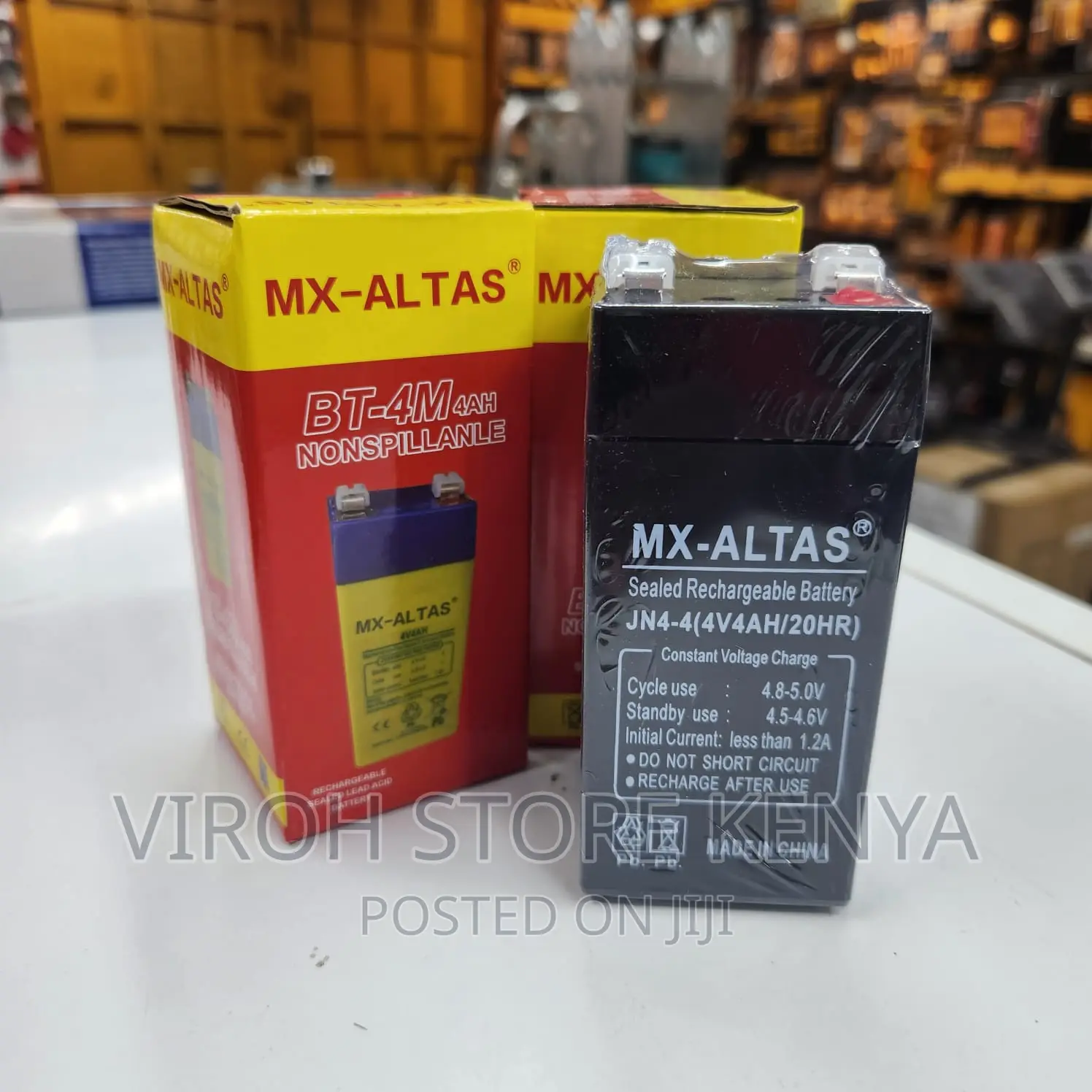 Rechargeable 4v 4ah Battery