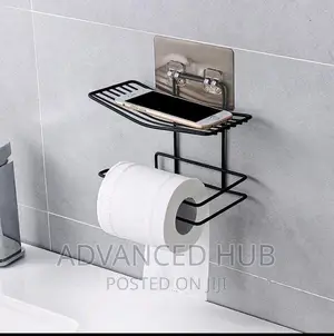 Tissue Paper Holder With Rack