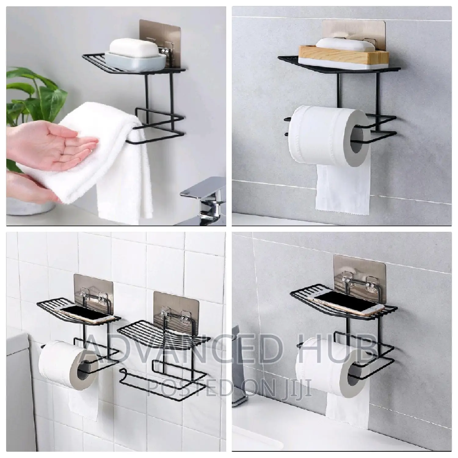 Tissue Paper Holder With Rack