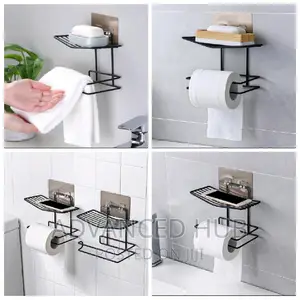 Tissue Paper Holder With Rack