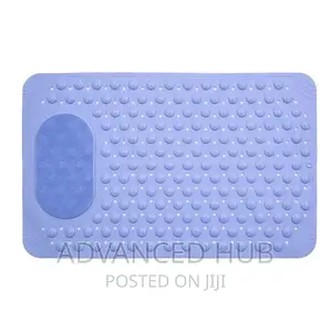 Bathroom Antislip Mat With Lazy Scrubber