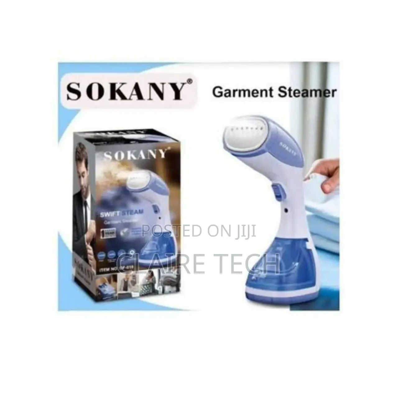 Sokany Quality Fabric Garment Steamers-Removes Wrinkles