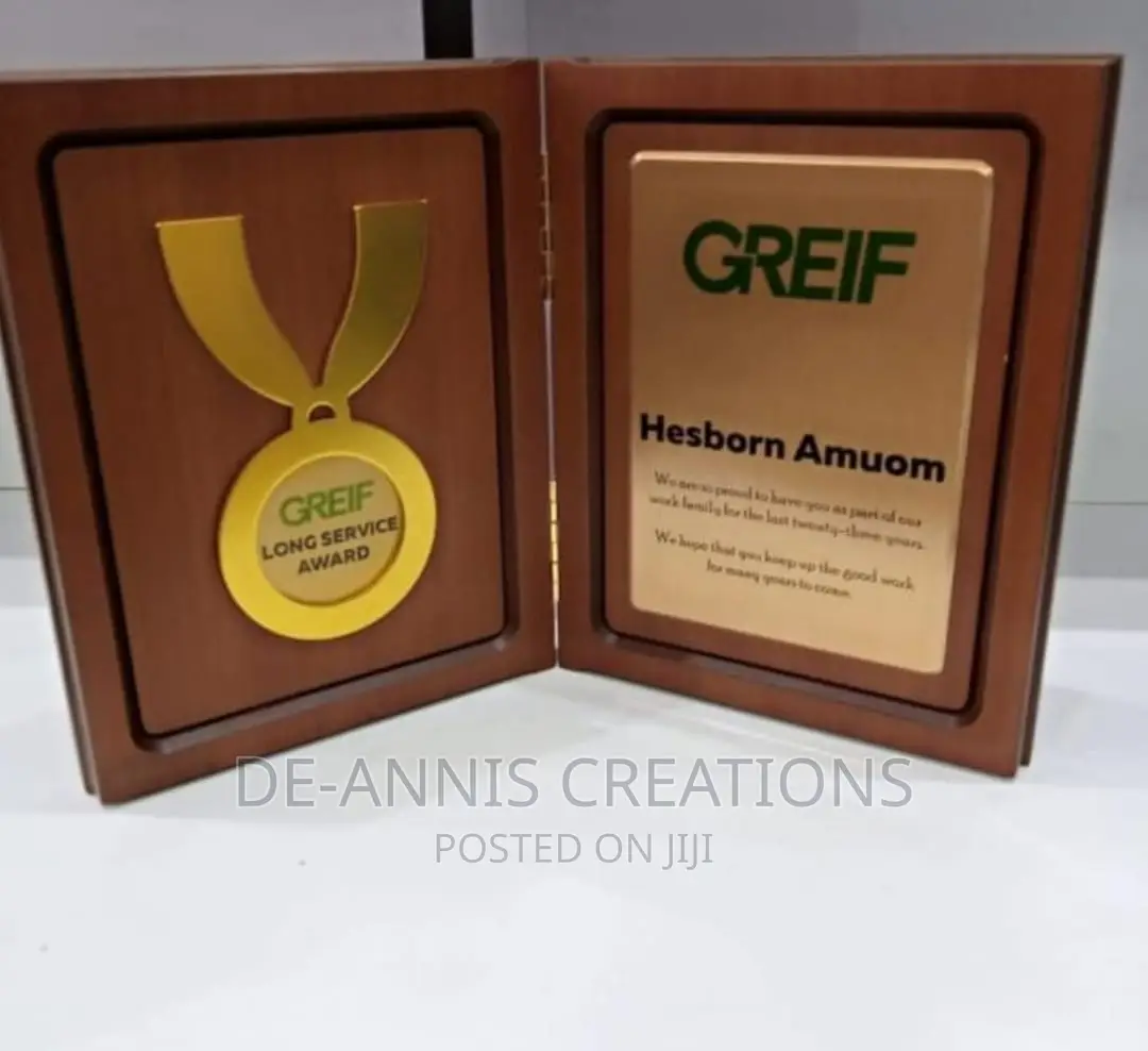 Premium Wooden Award Plaques