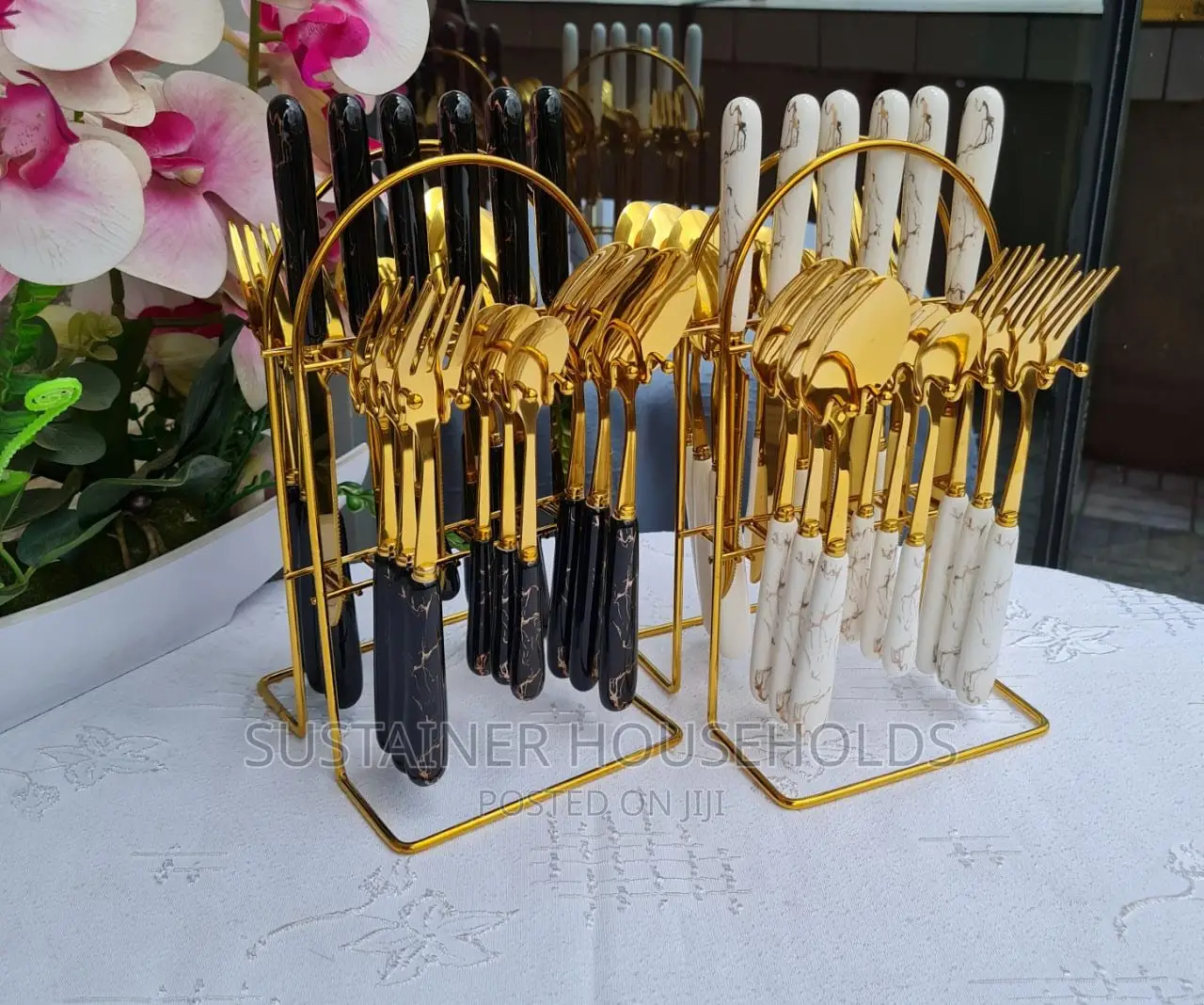*24pc Nordic Cutlery Set*
Stainless Ceramic Handle
