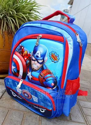 Cartoon Theme School Backpack
 *Type:* Back Pack