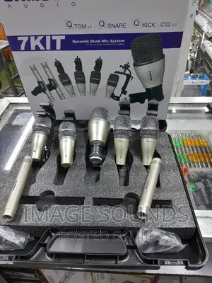 Samson Audio 7kit Drum Mics 7pcs