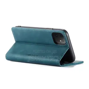 Flip Leather Case With Card Slot Wallet iPhone 11 Black
