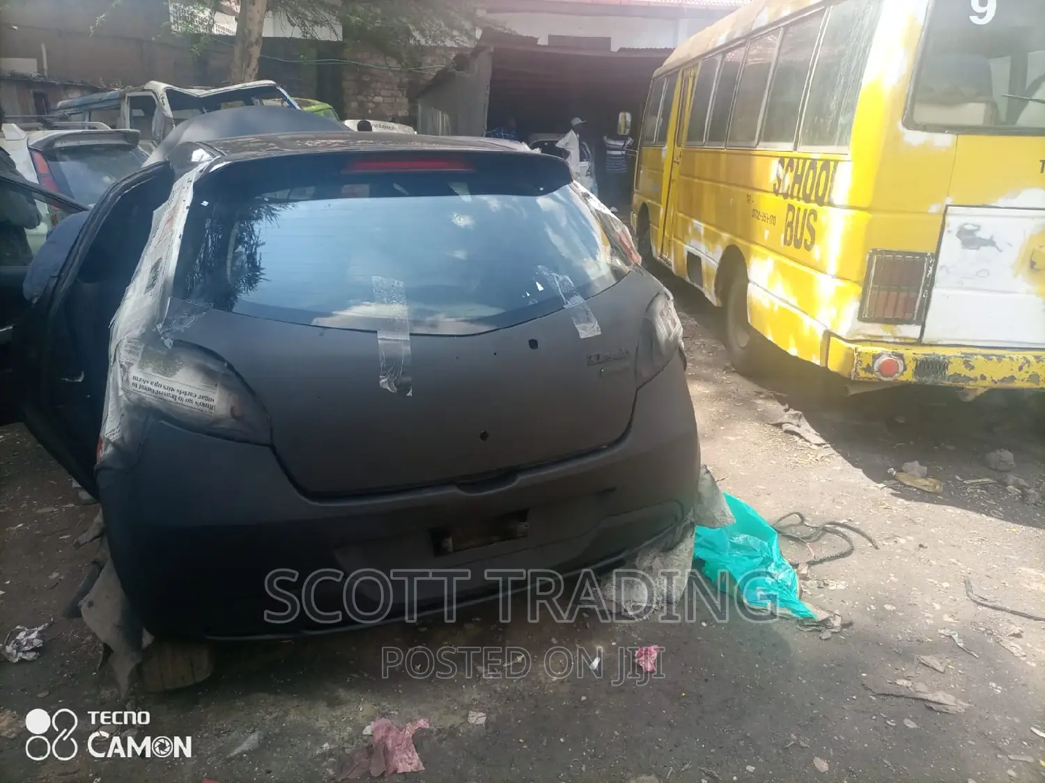 Mazda Demio 2010 Rear Windscreen