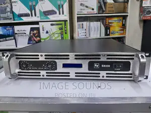 Amplifier EV-8300 (3000 Watts)