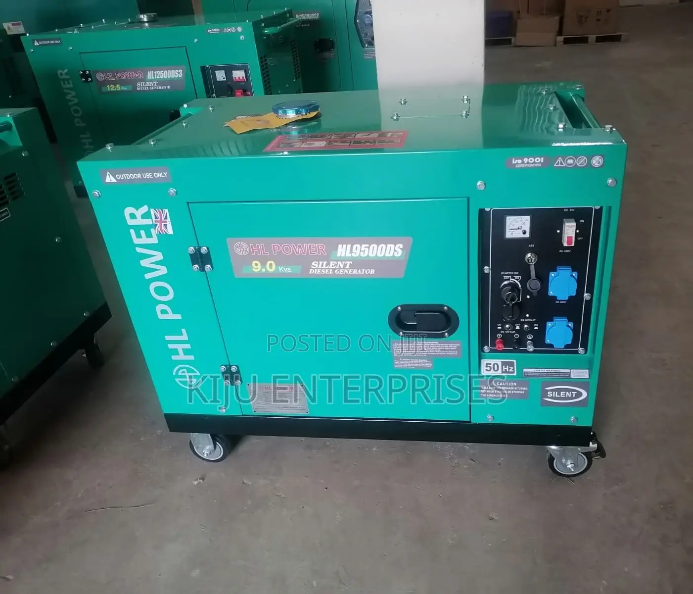 Generator Available of Any Size December Offer