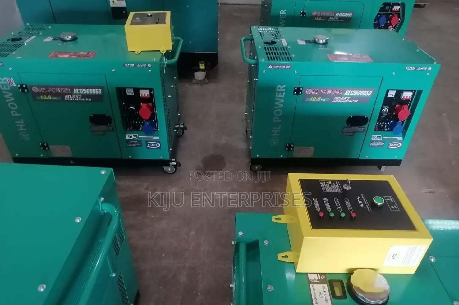 Generator Available of Any Size December Offer