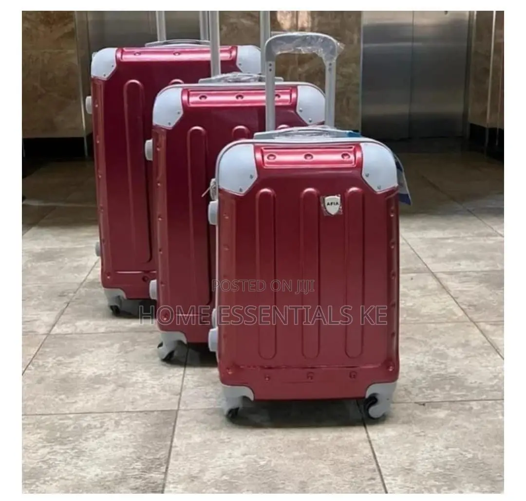 3 in 1 Plastic Suitcases Set -Different Colours
