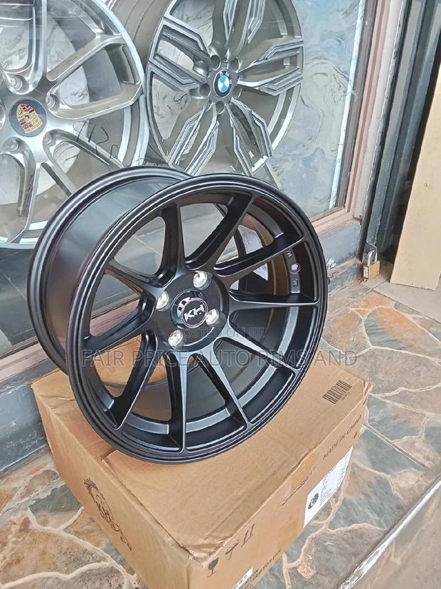 Rims Size 15/4/100 Plain Black Offset 8.25 - main view