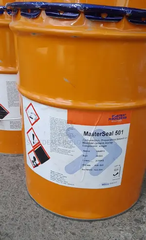 Masterseal 501 -Waterproofing for Concrete Tanks