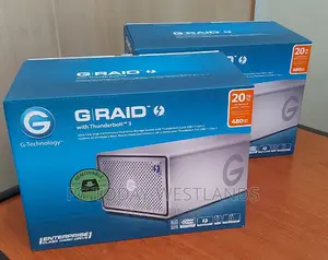G-Technology 20tb G-Raid W/ Thunderbolt 3, Usb-C Usb 3.1 Gen