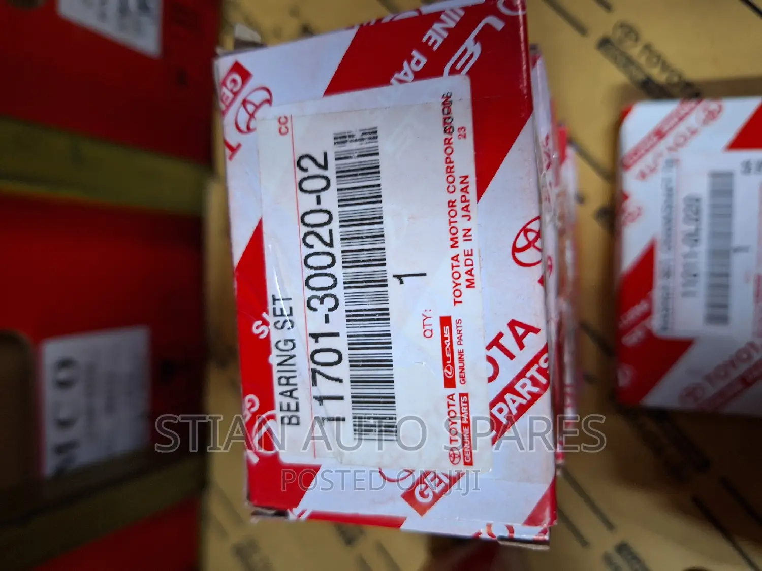 1kd Genuine Overhaul Gasket,Main and Cone Bearing,Thrust