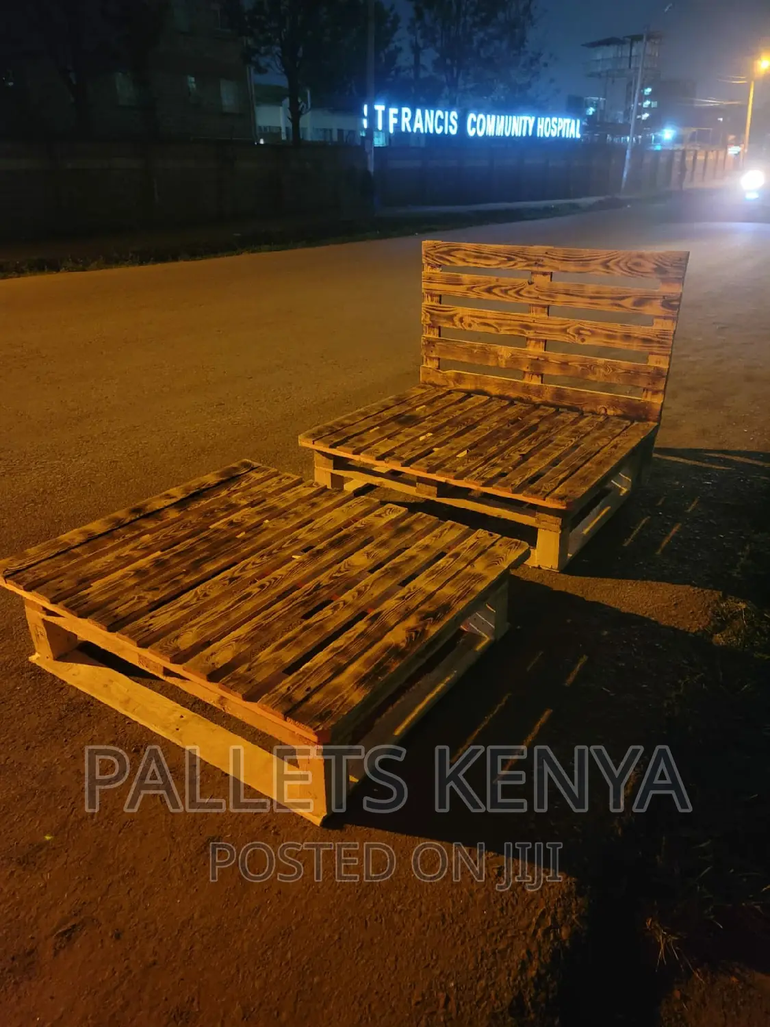 Pallet Bed- 4*6 Blazed Pallet Bed. (MD6,1)