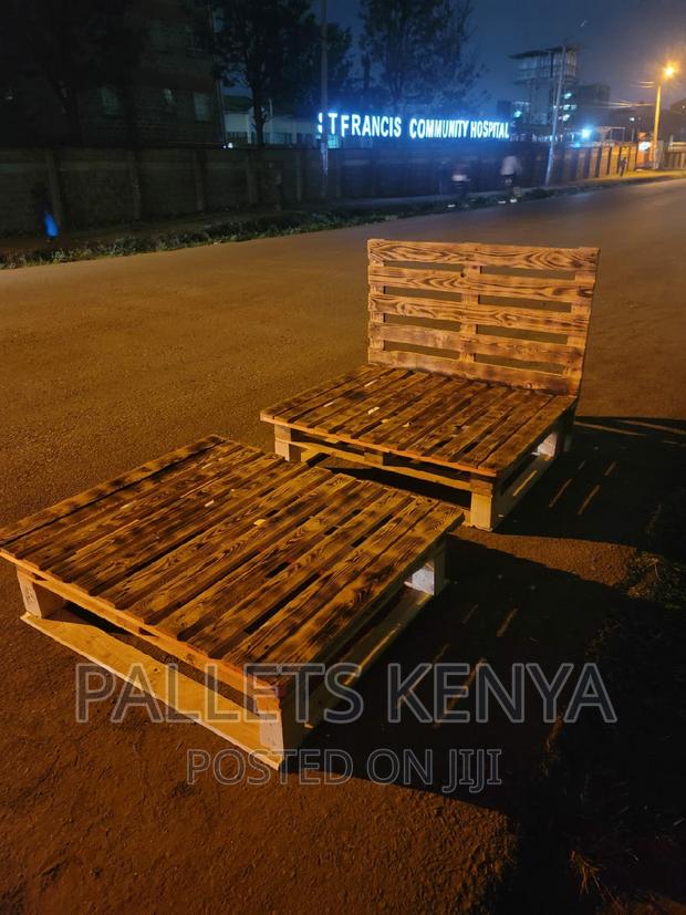 Pallet Bed- 4*6 Blazed Pallet Bed. (#MD8,3) - thumbnail 2