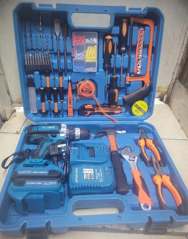 Makita Cordless Drill 115 Pieces Toolset - main view