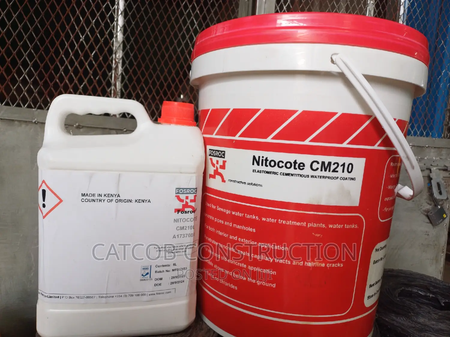 CM 210, Nitocote Forsroc Waterproof.